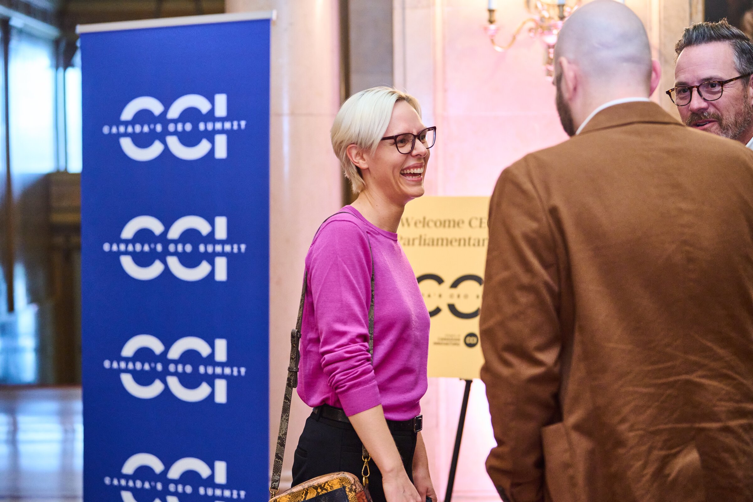 Robin Shaban at the 2023 Canada's CEO Summit.